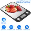 10000g/22lbs Digital Kitchen Scale 7 Units Food Baking Electronic Weighing Scale w/ 1g/0.03OZ Precise Graduation LCD Display Scale