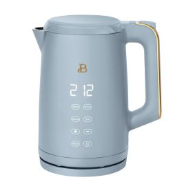 1.7-Liter Electric Kettle 1500 W with One-Touch Activation, Cornflower Blue by Drew Barrymore
