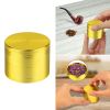 Magnetic Herb Spice Tobacco Grinder 2-inch 4-Piece Zinc Alloy Crusher Kitchen Mill with Pollen Scraper