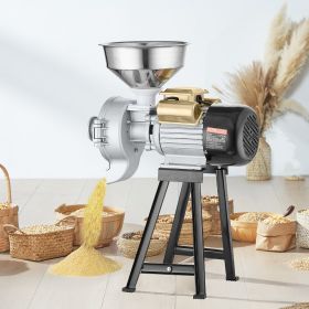 3000W Electric Grain Grinder Corn Wheat Flour Cereal Mill Wet & Dry (Option: Black)