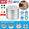Magnetic Herb Spice Tobacco Grinder 2-inch 4-Piece Zinc Alloy Crusher Kitchen Mill with Pollen Scraper