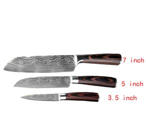 Carpenter's Special Set 6-piece Set 8-piece Set Knife Chef Knife Kitchen Knife Cooking (Style: 3.5+5+7inch)