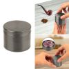 Magnetic Herb Spice Tobacco Grinder 2-inch 4-Piece Zinc Alloy Crusher Kitchen Mill with Pollen Scraper